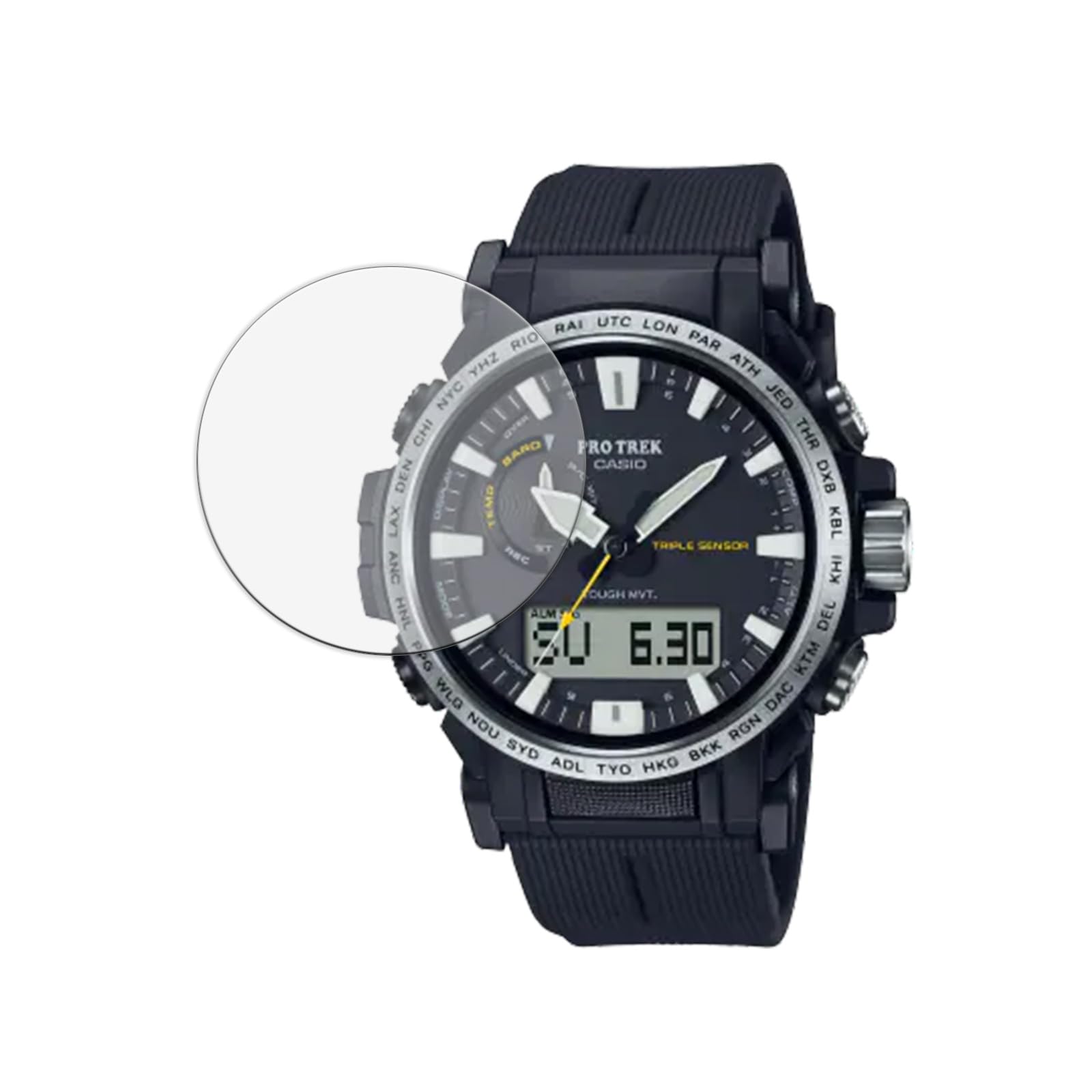 Amazon.co.jp: Kayo&Karin CASIO PRO TREK PRW-61 用 保護フィルム 9H